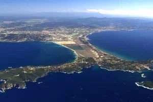 Hyères et la presqu'île de Giens